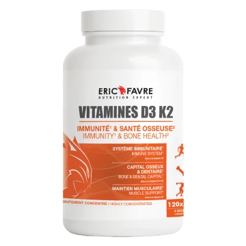 Vitamines D3 K2 - Eric Favre
