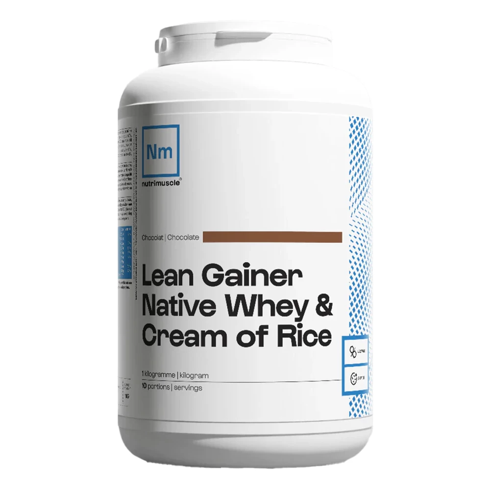 Lean Gainer Whey Crème de Riz - Nutrimuscle