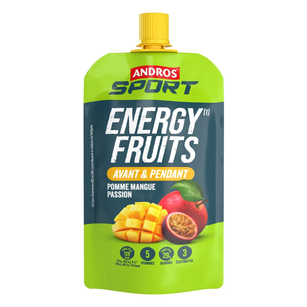 Gourde de Fruits Mixés Vitaminée - Andros Sport