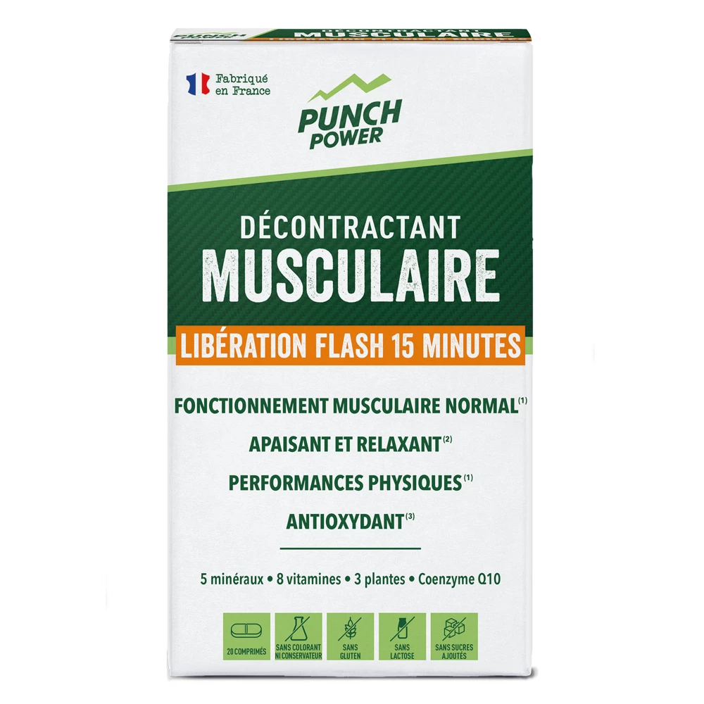 Décontractant Musculaire Libération Flash - Punch Power