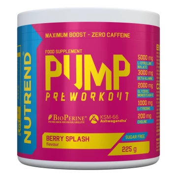Pump Pre-Workout - Nutrend