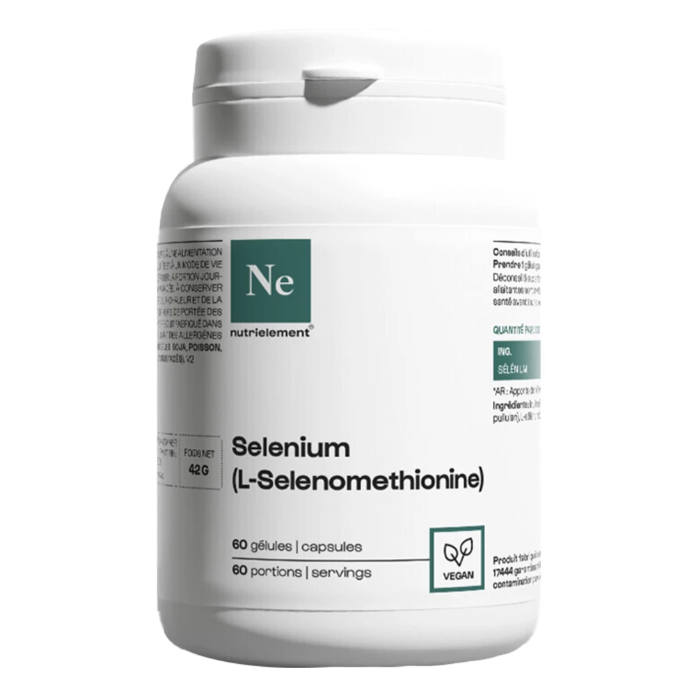 Sélénium (L-Sélénométhionine) - Nutrielement