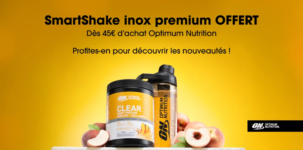 Recevez votre shaker offert