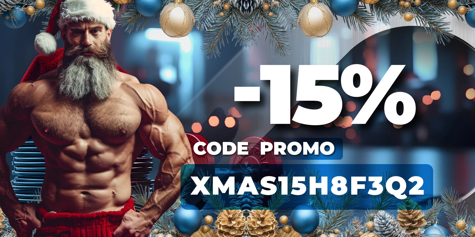 15 % de réduction, offre à durée limitée.